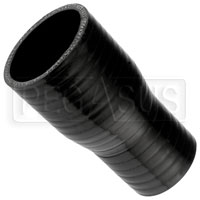Click for a larger picture of Black Silicone Hose, 2 1/4 x 1 3/4 inch ID Straight Reducer