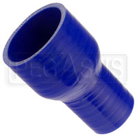 Click for a larger picture of Blue Silicone Hose, 2 3/4 x 1 3/4 inch ID Straight Reducer