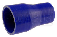 Click for a larger picture of Blue Silicone Hose, 2 3/4 x 2.00 inch ID Straight Reducer