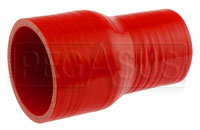 Click for a larger picture of Red Silicone Hose, 2 3/4 x 2.00 inch ID Straight Reducer