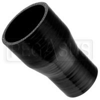 Click for a larger picture of Black Silicone Hose, 2 3/4 x 2.00 inch ID Straight Reducer