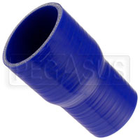Click for a larger picture of Blue Silicone Hose, 2 3/4 x 2 1/4 inch ID Straight Reducer