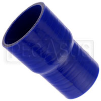 Click for a larger picture of Blue Silicone Hose, 2 3/4 x 2 3/8 inch ID Straight Reducer