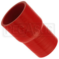 Click for a larger picture of Red Silicone Hose, 2 3/4 x 2 3/8 inch ID Straight Reducer