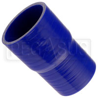 Click for a larger picture of Blue Silicone Hose, 2 3/4 x 2 1/2 inch ID Straight Reducer