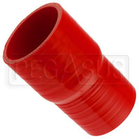 Click for a larger picture of Red Silicone Hose, 2 3/4 x 2 1/2 inch ID Straight Reducer