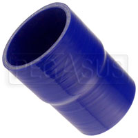Click for a larger picture of Blue Silicone Hose, 3 1/4 x 3 inch ID Straight Reducer