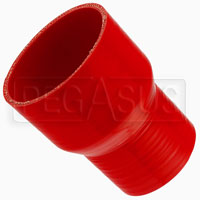 Click for a larger picture of Blue Silicone Hose, 3 3/4 x 2 3/4 inch ID Straight Reducer