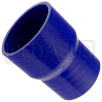 Click for a larger picture of Blue Silicone Hose, 3 3/4 x 3 inch ID Straight Reducer