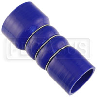 Click for a larger picture of Blue Silicone 350F CAC Reducer Hose, 2.50 x 2.00" ID, 6" L