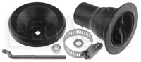 Click for a larger picture of SuperTrapp 1.125" Clamp-On Flange with End Cap for 3S Series