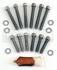 Click for a larger picture of Replacement Hardware Kit for 5" Glasspack, 6 Bolt Mount
