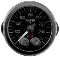 Click for a larger picture of Stack Pro-Control Water Temperature Gauge, 100-260 F