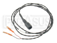 Large photo of Stack Sensor Lead Only, 2 Female Push-on to Sure Seal, Pegasus Part No. ST918009