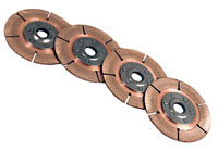 Click for a larger picture of Tilton 5.5" 4-Plate Clutch Disc Pack, 1-5/32 x 26 Spline