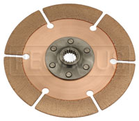 Click for a larger picture of Tilton OT-2 Clutch Disc, 7.25", 25/32 x 18 Spline, Nissan