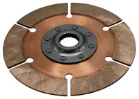 Click for a larger picture of Tilton OT-2 Clutch Disc, Metallic/8-Rivet Std Hub, 1x23