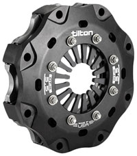 Click for a larger picture of Tilton 5.5" OT-3 Single-Disc Clutch, Orange Spring (No Disc)