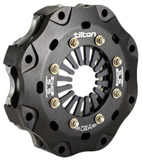 Click for a larger picture of Tilton 5.5" OT-3 Triple Disc Clutch, Orange Spring, No Discs