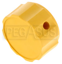 Click for a larger picture of Plastic Knob Only (Yellow) for Tilton Remote Adjuster Cables