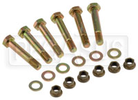 Click for a larger picture of Tilton Clutch Bolt Kit, 2-Disc, Pot Flywheel w Through Holes