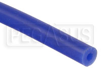 Large photo of Blue Silicone Vacuum Hose, 3mm (1/8