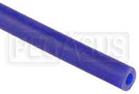 Large photo of Blue Silicone Vacuum Hose, 5mm (3/16