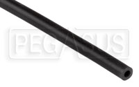 Click for a larger picture of Black Silicone Vacuum Hose, 6mm (1/4") ID, sold per foot