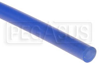 Large photo of Blue Silicone Vacuum Hose, 6mm (1/4