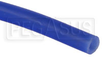 Large photo of Blue Silicone Vacuum Hose, 7mm (9/32