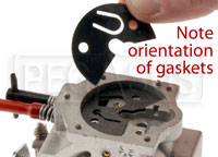 Step 5B, Pay attention to the orientation of the two gaskets under the plate.