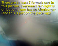 Click for a larger picture of Afterburner FIA Rain/Brake Light, Weather Pack Connector