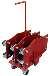 Click for a larger picture of Auto Dolly Rolling Rack