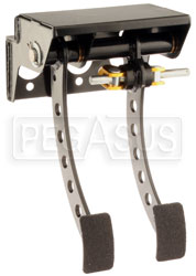 Large photo of OBP Firewall Mount 2-Pedal Assembly, w/o MC, Pegasus Part No. OBP-0T80