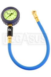 Click for a larger picture of Intercomp 2.5" Glow in Dark Tire Pressure Gauge, 0-60 psi