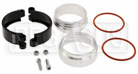 Click for a larger picture of HD Billet Aluminum Intercooler Pipe Clamp Assembly