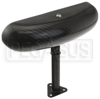 Click for a larger picture of SPA Design Center Mirror, Flat Lens - Carbon Fiber