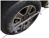 Click for a larger picture of The "Dream Stick" Toe Measurement Tool from ART