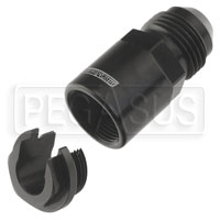 Click for a larger picture of EFI Adapter, 8AN Male x 3/8" Female QC, LT1 Feed