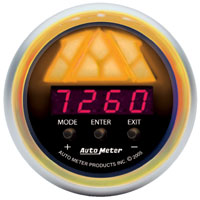 Click for a larger picture of Auto Meter Sport-Comp Digital Pro Shift Light Gauge, Level 1