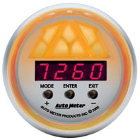 Click for a larger picture of Auto Meter Ultra-Lite Digital Pro Shift Light Gauge, Level 1