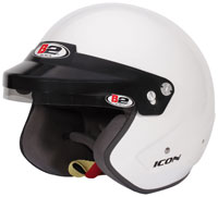 Click for a larger picture of B2 Icon Open Face Helmet, Snell SA2020