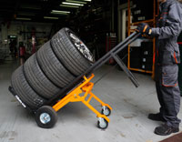 Click for a larger picture of Beta Tools 3035 Tire Trolley