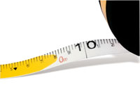 Click for a larger picture of Beta Tools 1694/L20 Measuring Tape, Manual Retract, 20m