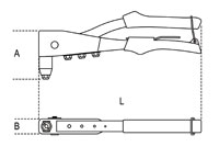 Click for a larger picture of Beta Tools 1741BP Heavy Duty Manual Pop Rivet Tool