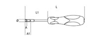 Click for a larger picture of Beta Tools 942BX/11 Short 6-Point Nut Driver, 11mm