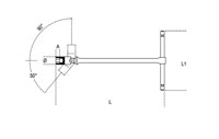 Click for a larger picture of Beta 952AS Sliding T-Handle Wrench, Swivel Hex Socket, 7/16"