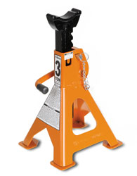 Click for a larger picture of Beta Tools 3010/T2 Steel Jack Stands, 4400 lb, Pair