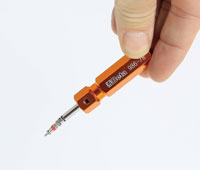 Click for a larger picture of Beta Tools 986/78 Tire Valve Stem Screwdriver Tool, Long 3"