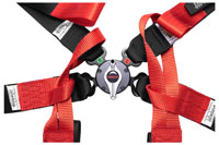 Click for a larger picture of Lifeline Stowe 6-Point 2x2 Formula FIA Harness, Black